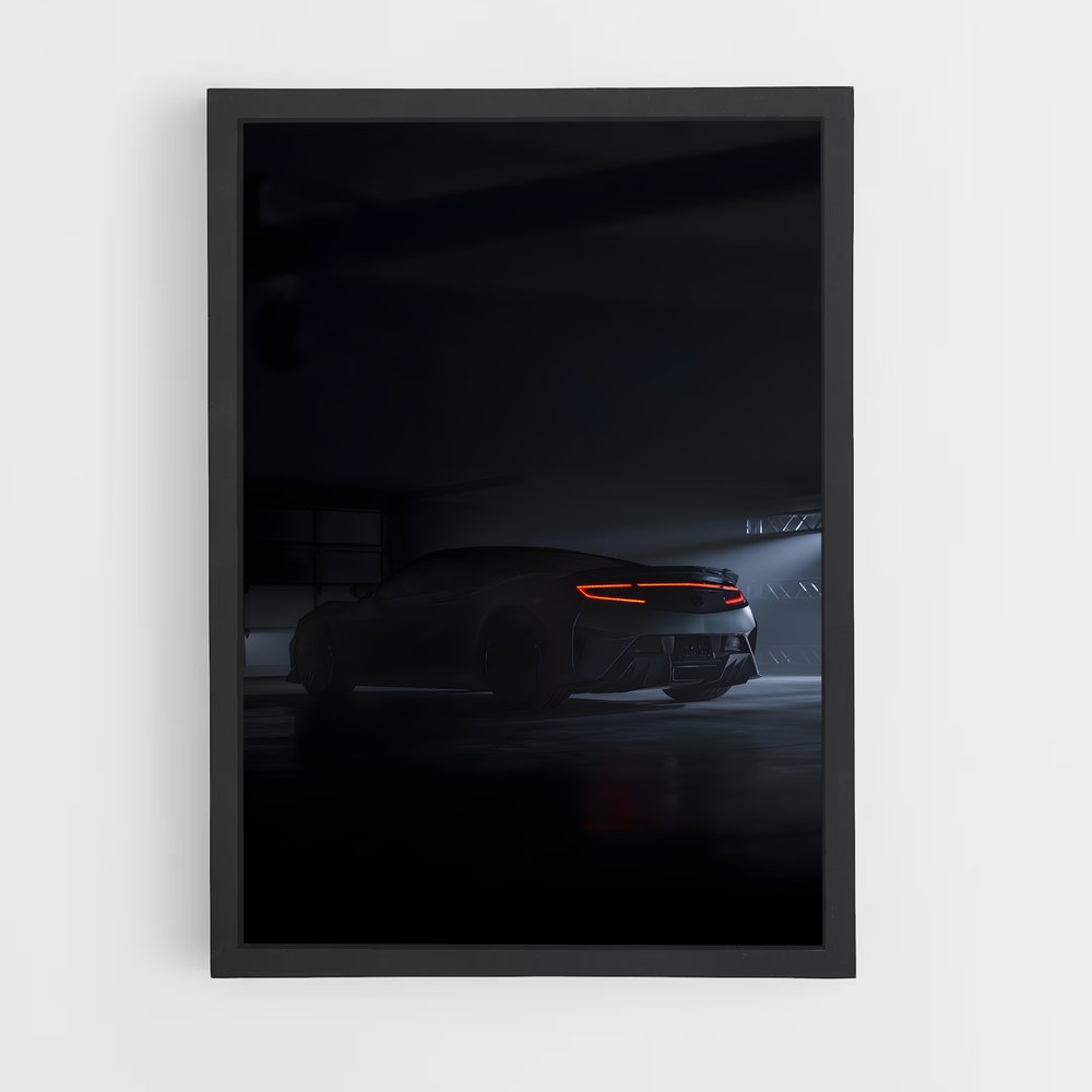 Poster Parking Étoilé – affiche Honda (vue 2)